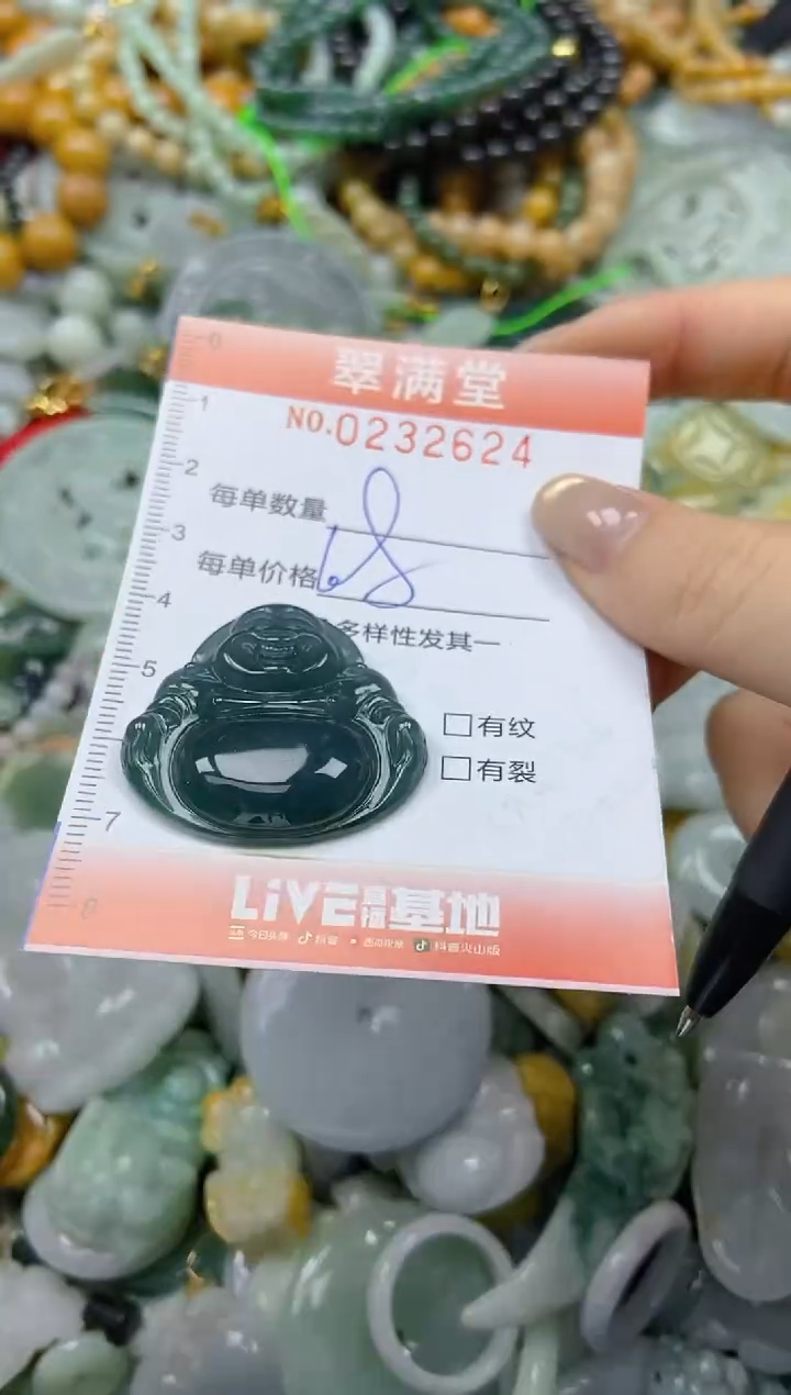 未镶嵌挂件翡翠闪购0232624