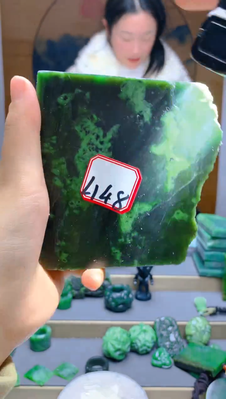 【闪购商品】和田玉（碧玉）珠宝半成品未镶嵌1