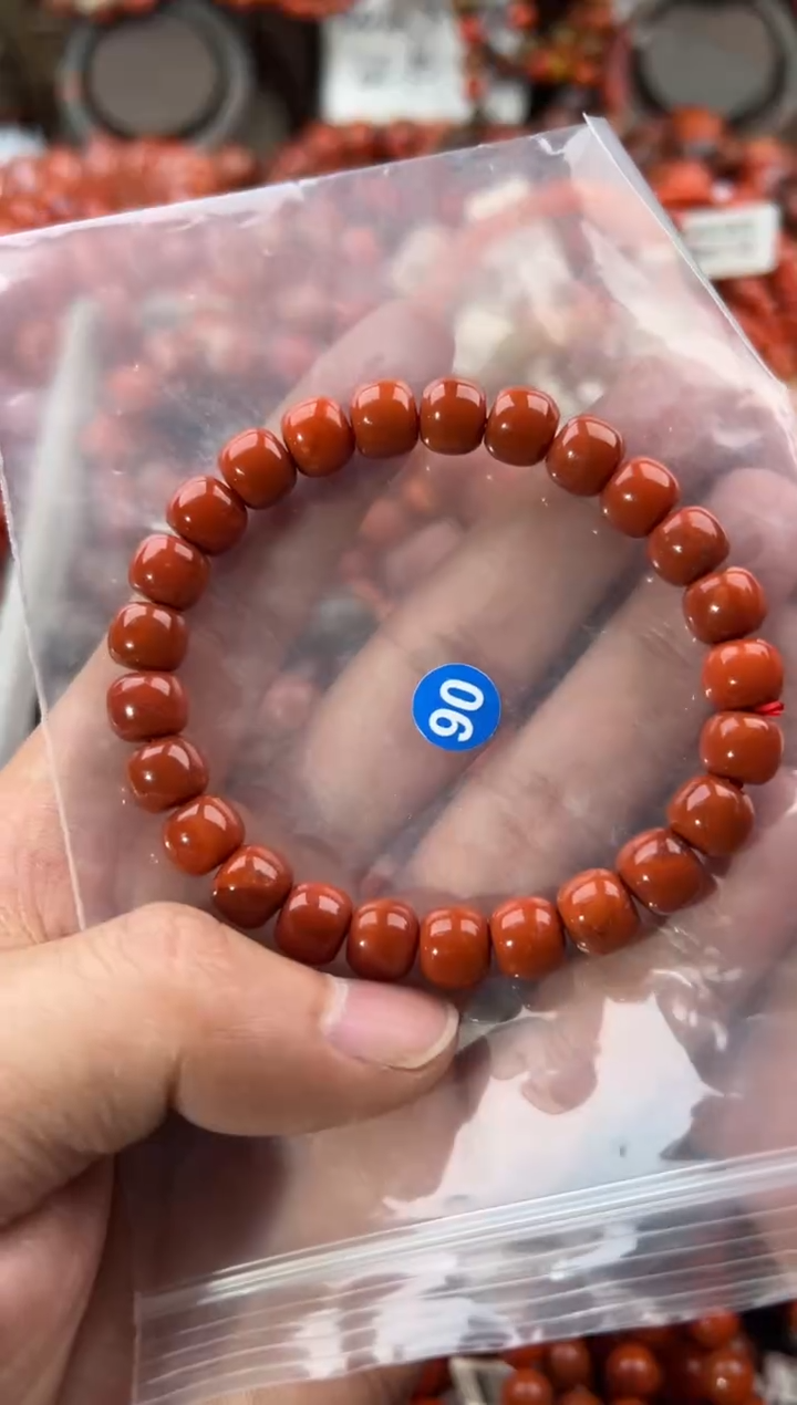 未镶嵌手串南红玛瑙8+