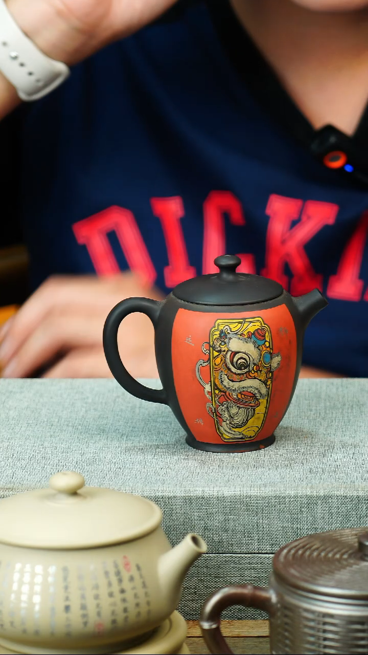 壶黄倩建水紫陶微瑕 49锡