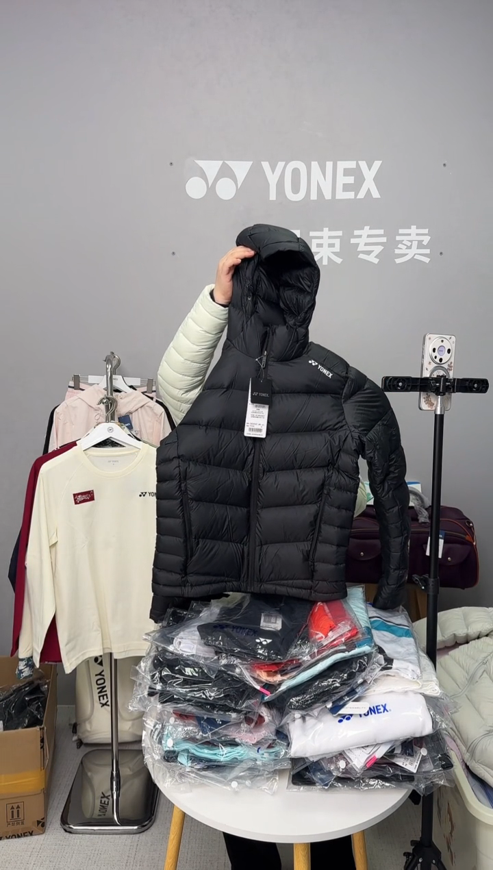 女羽绒服YOBC4055CR-007黑色-XXL