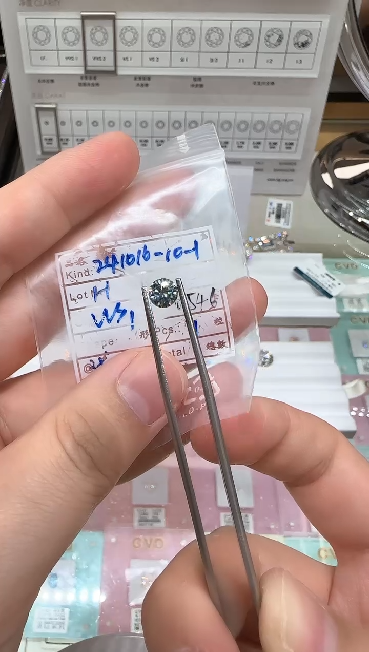 【闪购商品】实验室培育钻石未镶嵌0.54ct先鉴赏，再定制！