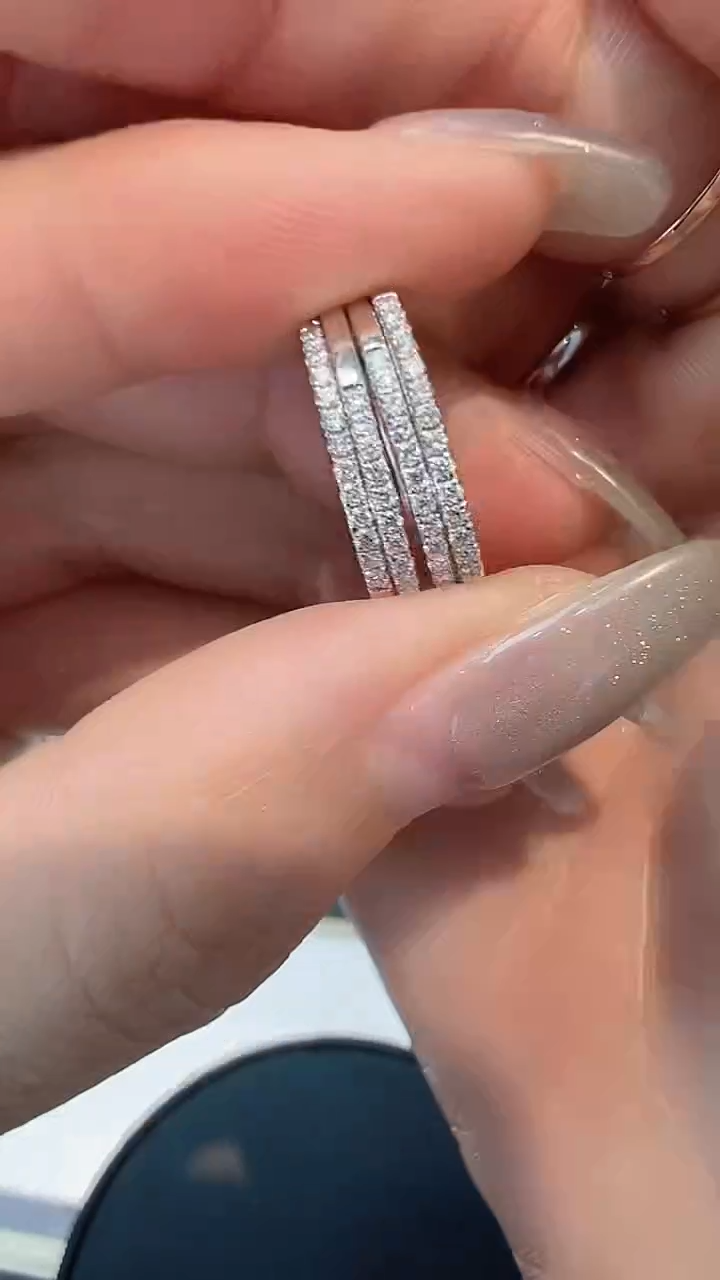 【闪购商品】钻石戒指/指环18K金镶嵌多样性发一