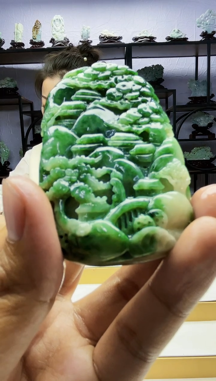 【闪购商品】定制翡翠未镶嵌毛货02130067