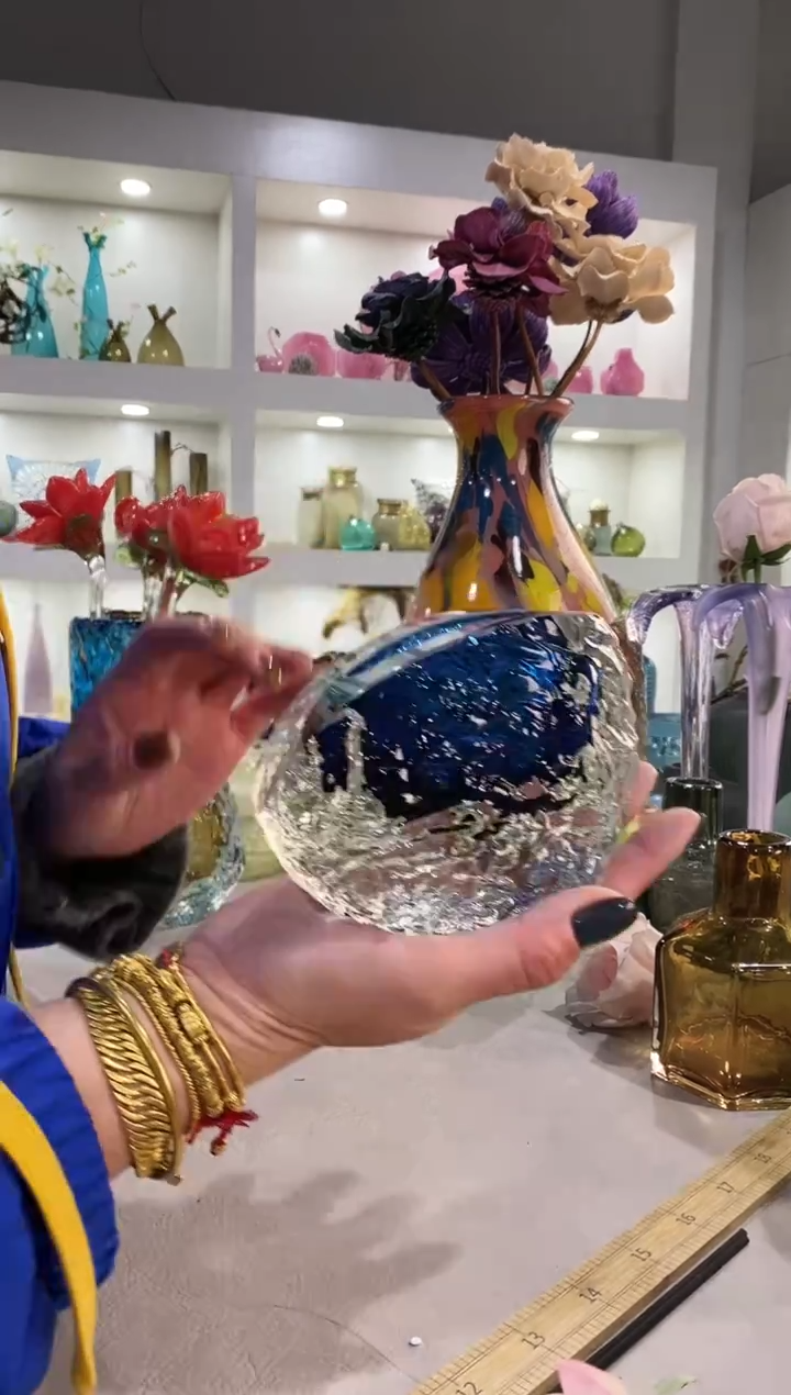 慕忆家手作琉璃花瓶