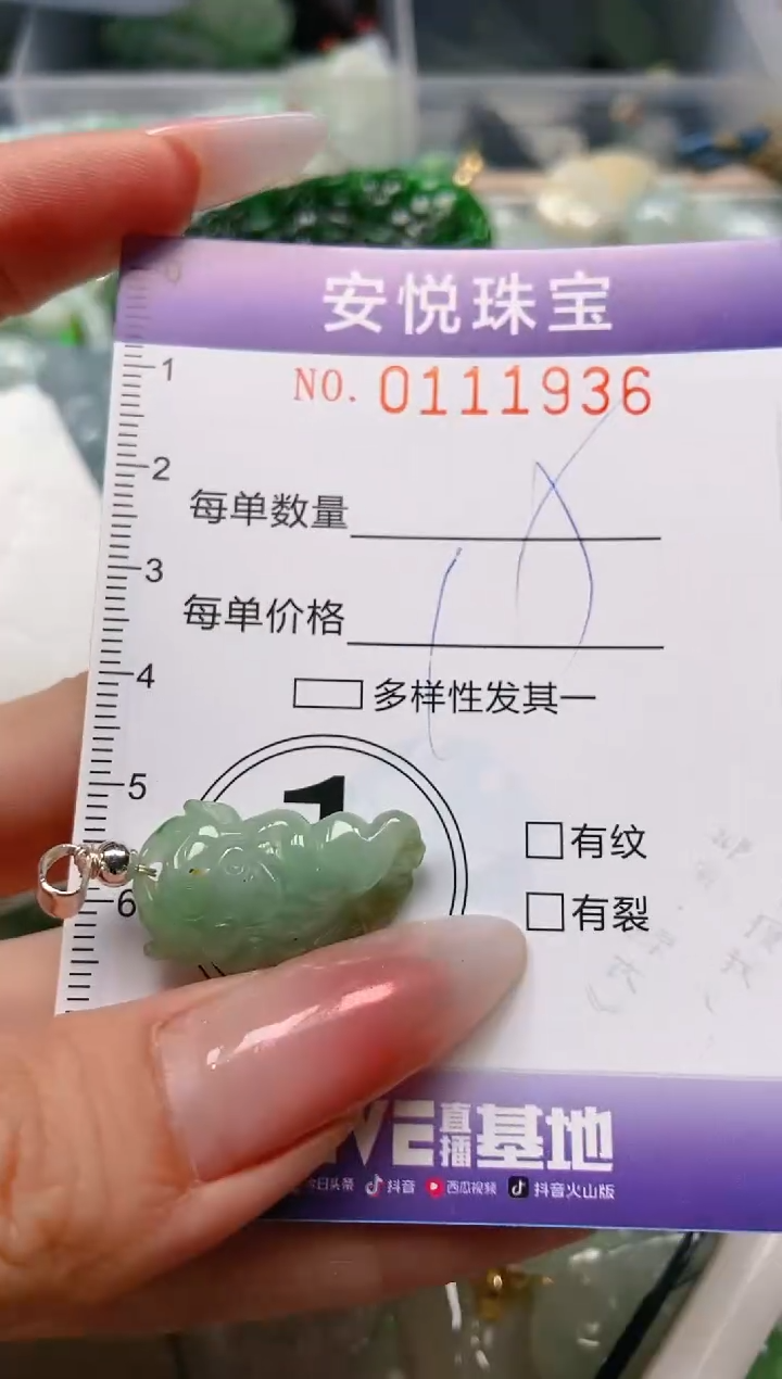 【闪购商品】翡翠颈饰未镶嵌闪购0111936