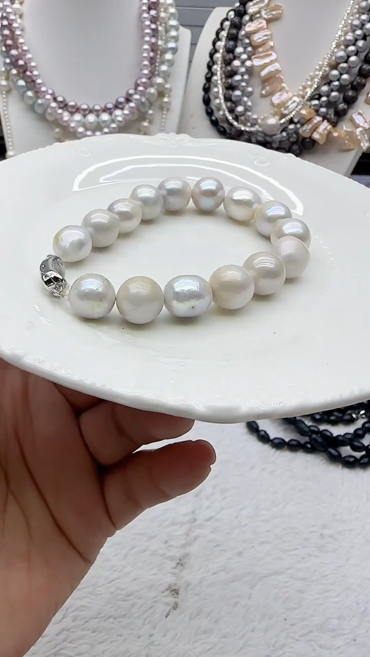 淡水珍珠未镶嵌套链1