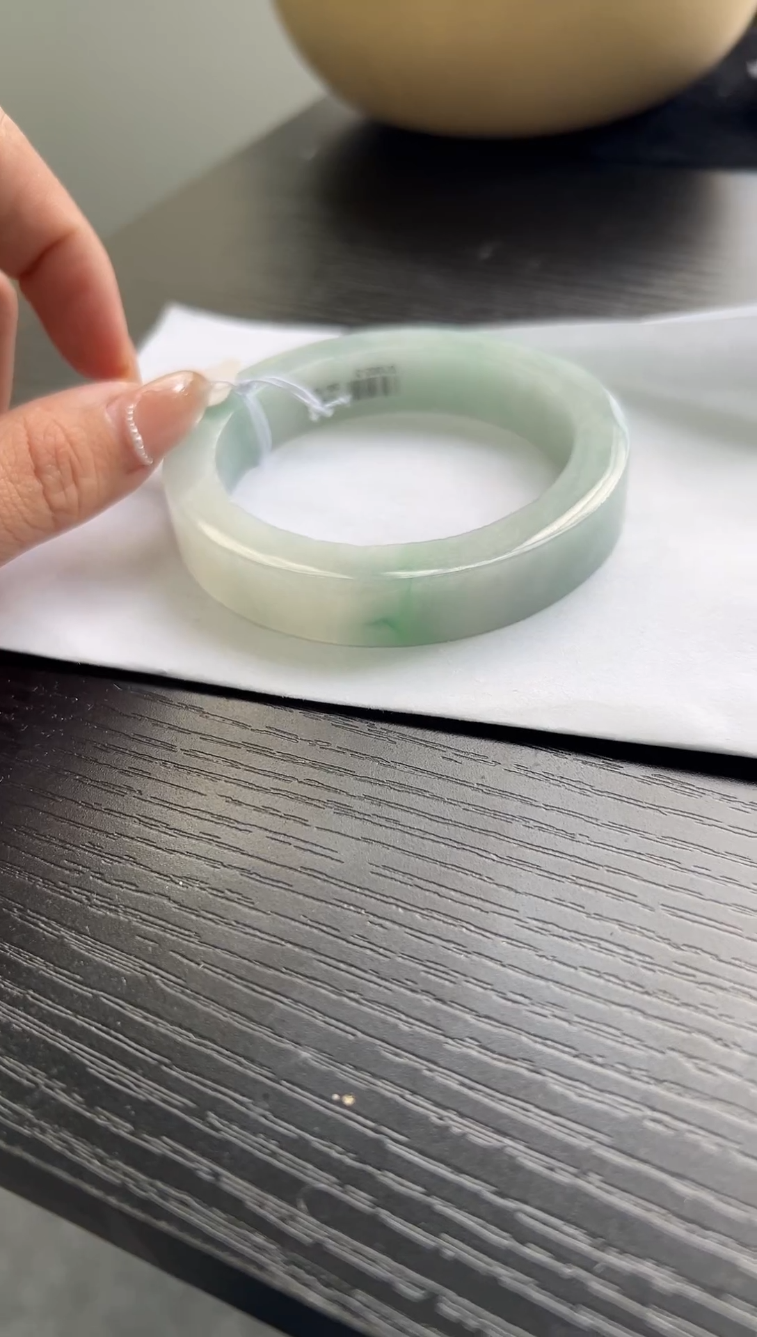 未镶嵌手镯定制翡翠重****怀定制手镯不退不换