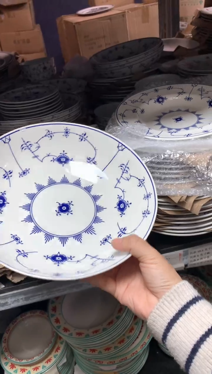 【闪购商品】瓷片陶瓷原单CC076餐具1个