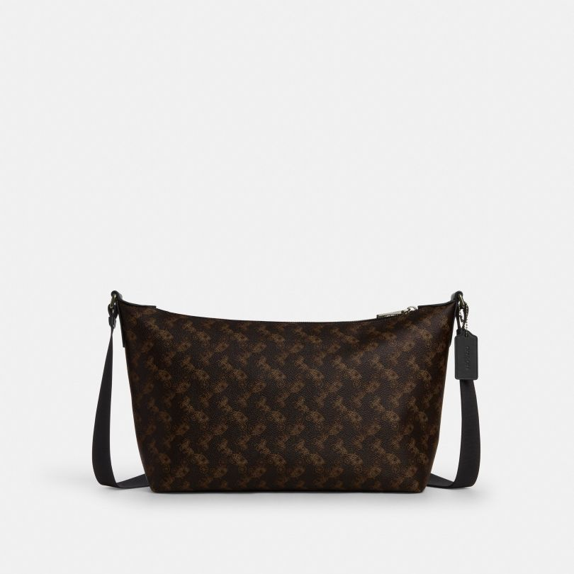 COACH/蔻驰经典标志马车图案FINN斜挎包CBX15 QBYBL