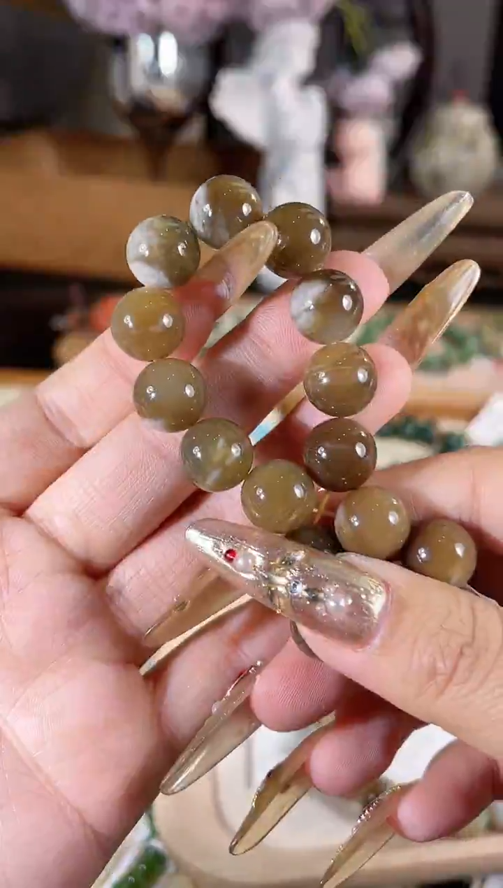 未镶嵌手链和田玉多样性发其一孤品默认微瑕