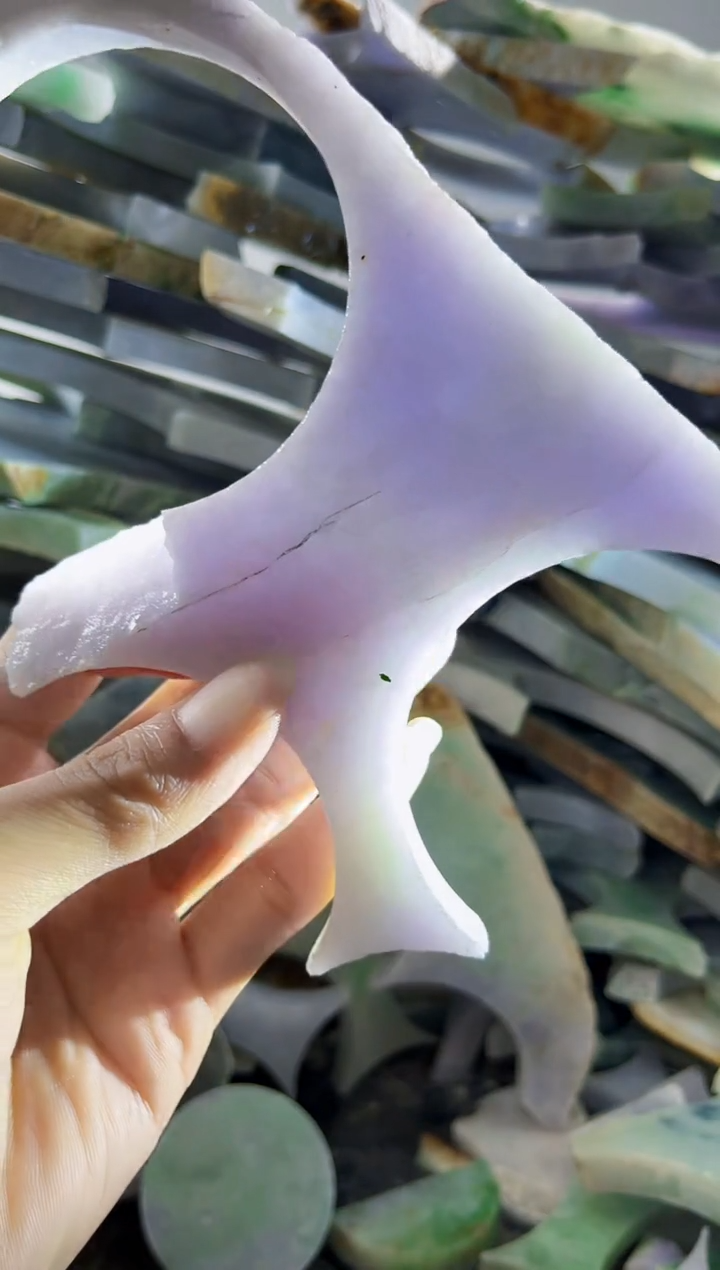 裸石翡翠缅甸翡翠A货陈25