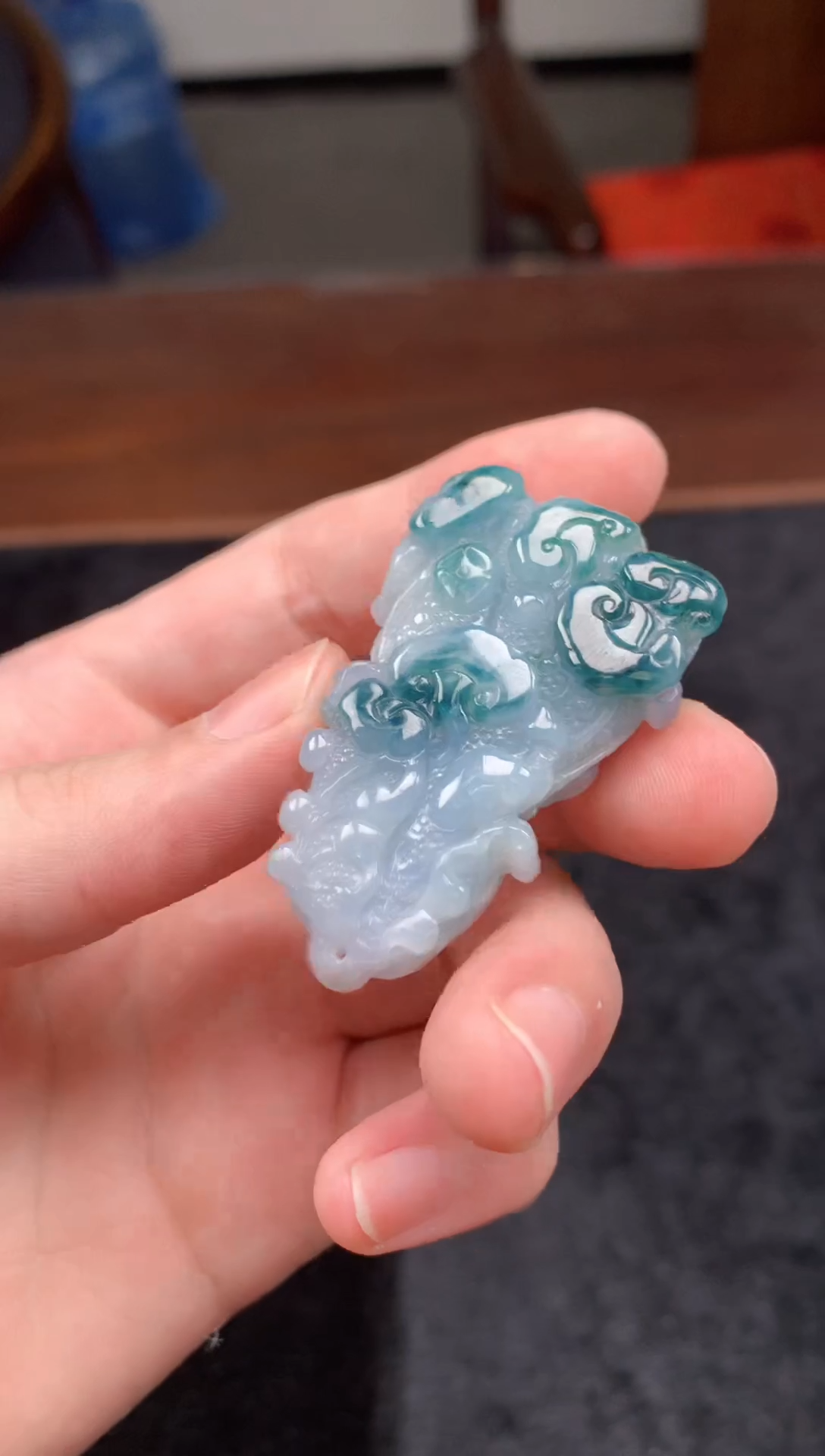吊坠(不含链)未镶嵌翡翠翡翠吊坠