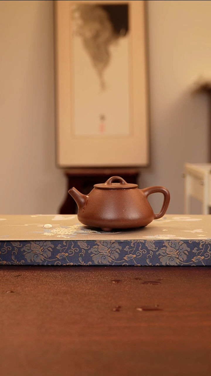茶壶紫砂我***泪平盖
