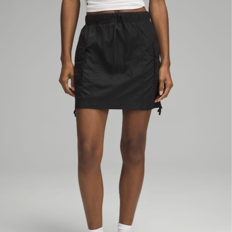 lululemon/露露乐蒙Nylon cargo 女士半身工装裙  香港