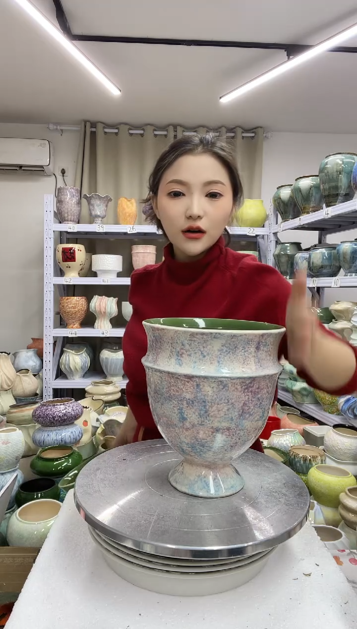 【1.3】花盆尺寸高： 20口：15