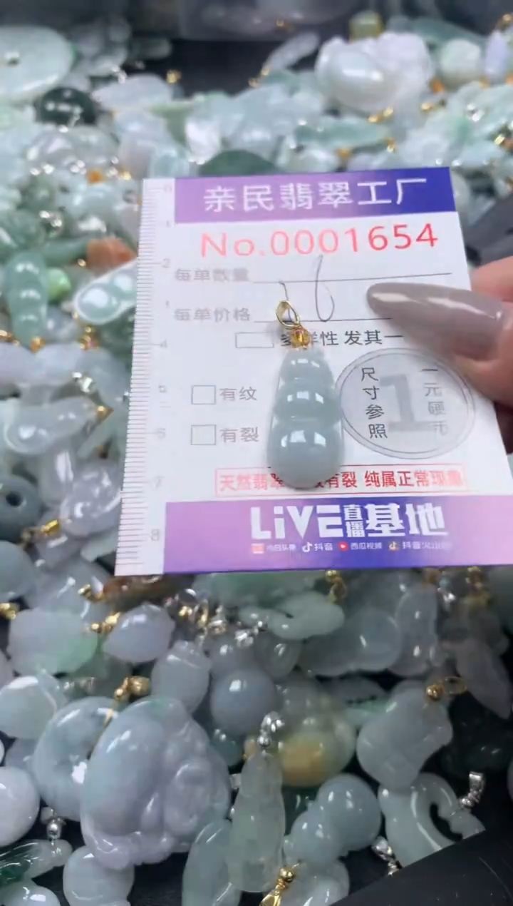 颈饰未镶嵌翡翠1654