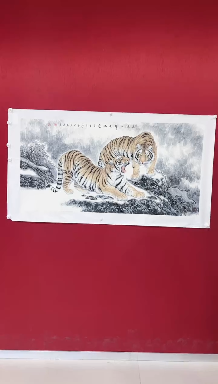 【闪购商品】国画蓝健康老师画作