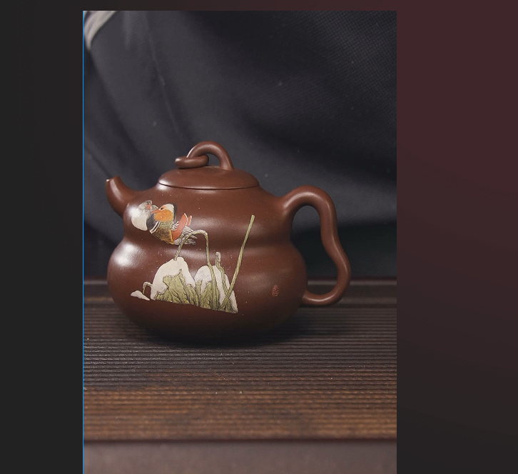 300cc顾氏手工紫砂顾氏手工紫砂壶