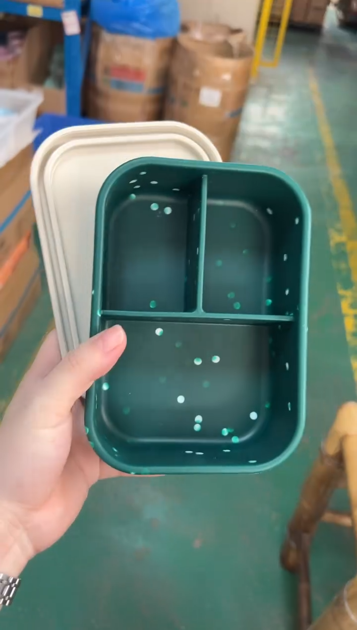 700ML 3格 绿底麦盖 不带排气