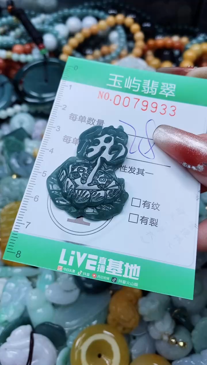 【闪购商品】翡翠颈饰未镶嵌闪购0079933