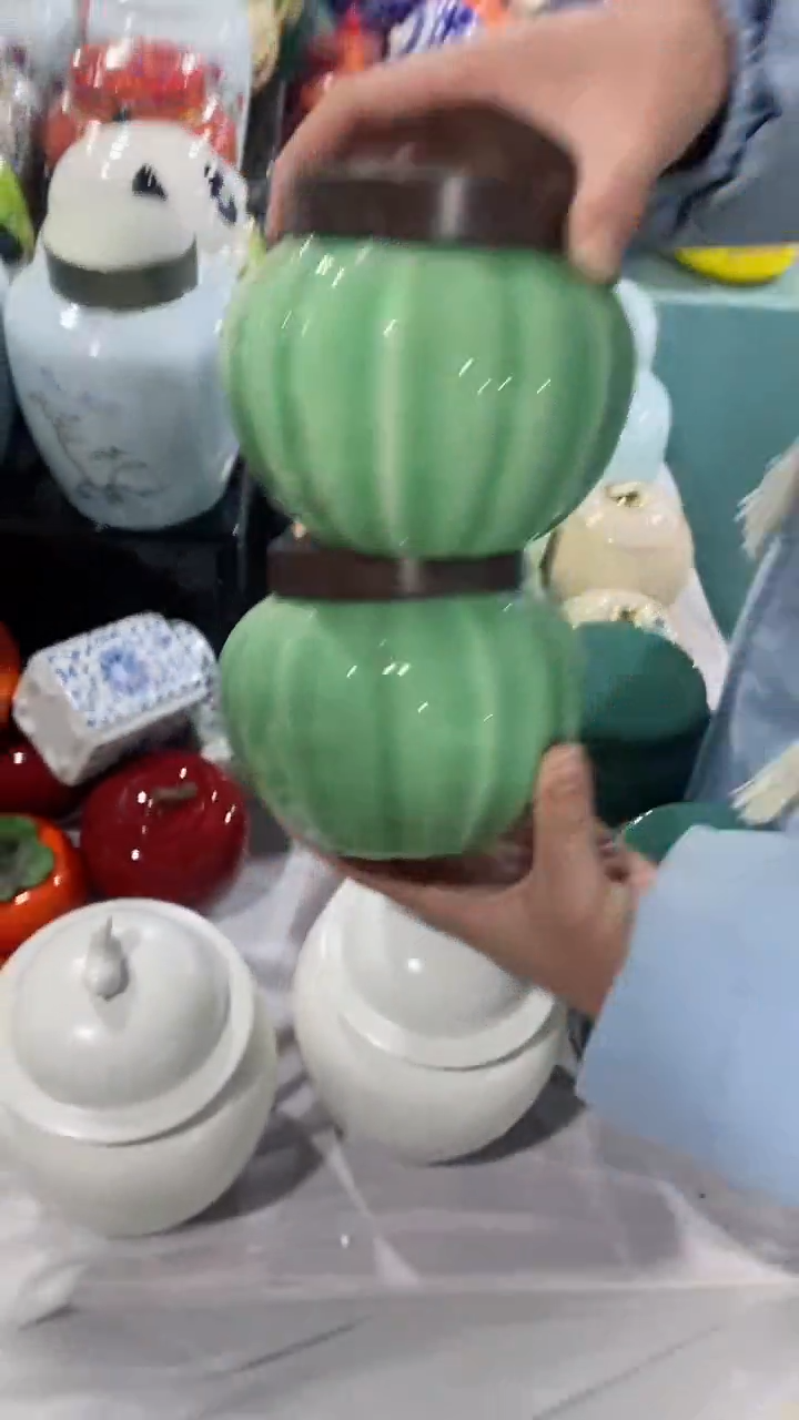 【闪购商品】罐陶瓷茶叶罐储物密封罐家用绿茶红茶普洱龙井