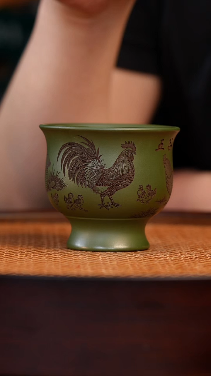 茶杯紫砂宜兴全手工紫砂杯