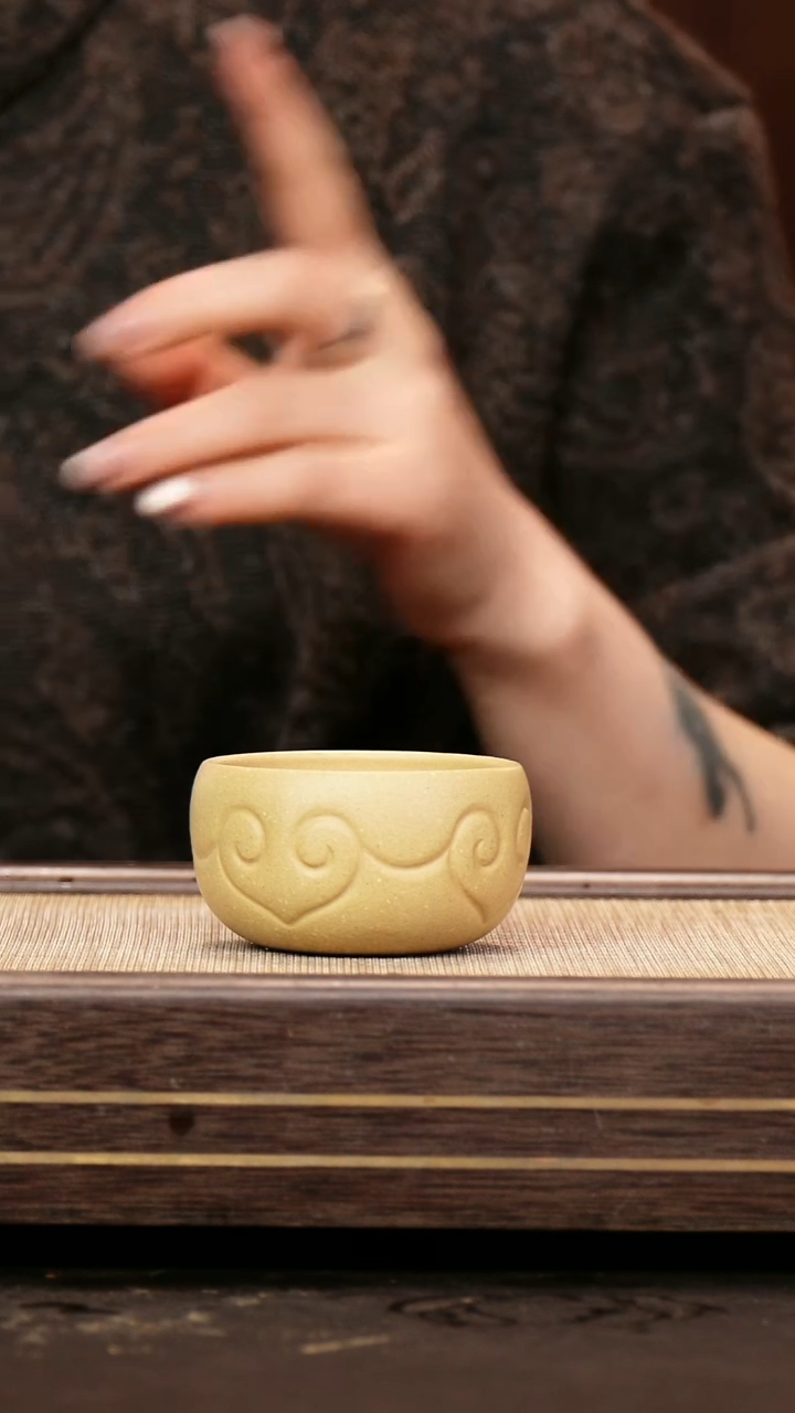茶壶紫砂本绿 如意杯