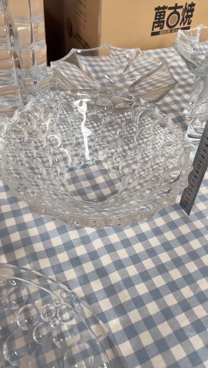 瓷捷克进口丽博果斗30cm一只