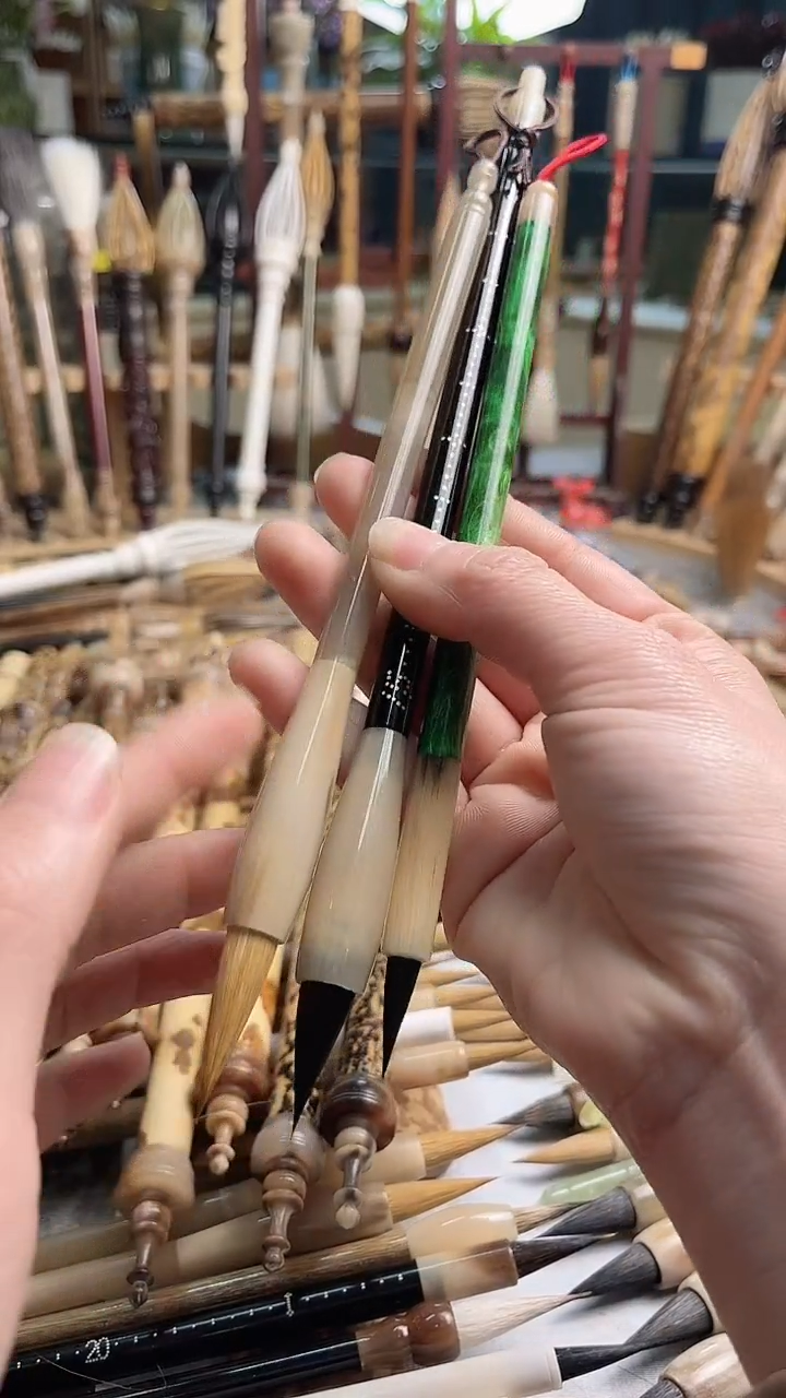 【闪购商品】墨琳笔庄定制毛笔8 3支