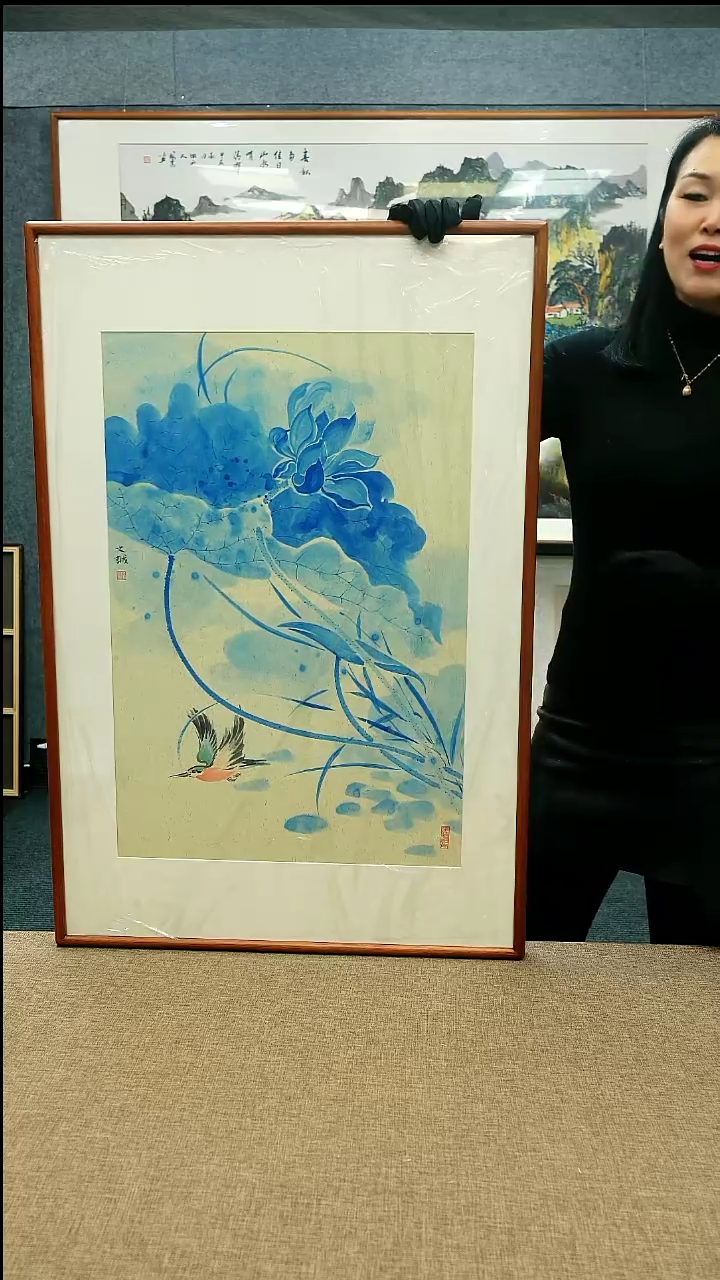 【闪购商品】国画62*92文诚老师花鸟