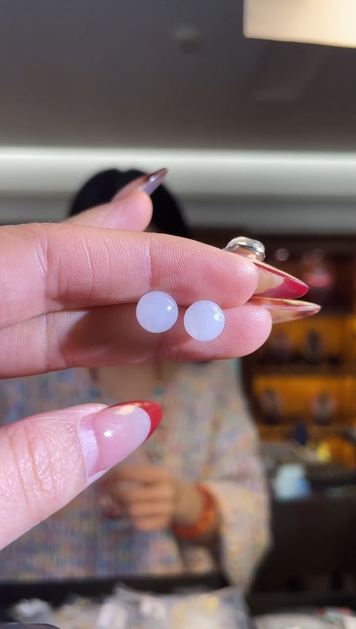 未镶嵌和田玉耳饰（多样性发一件）