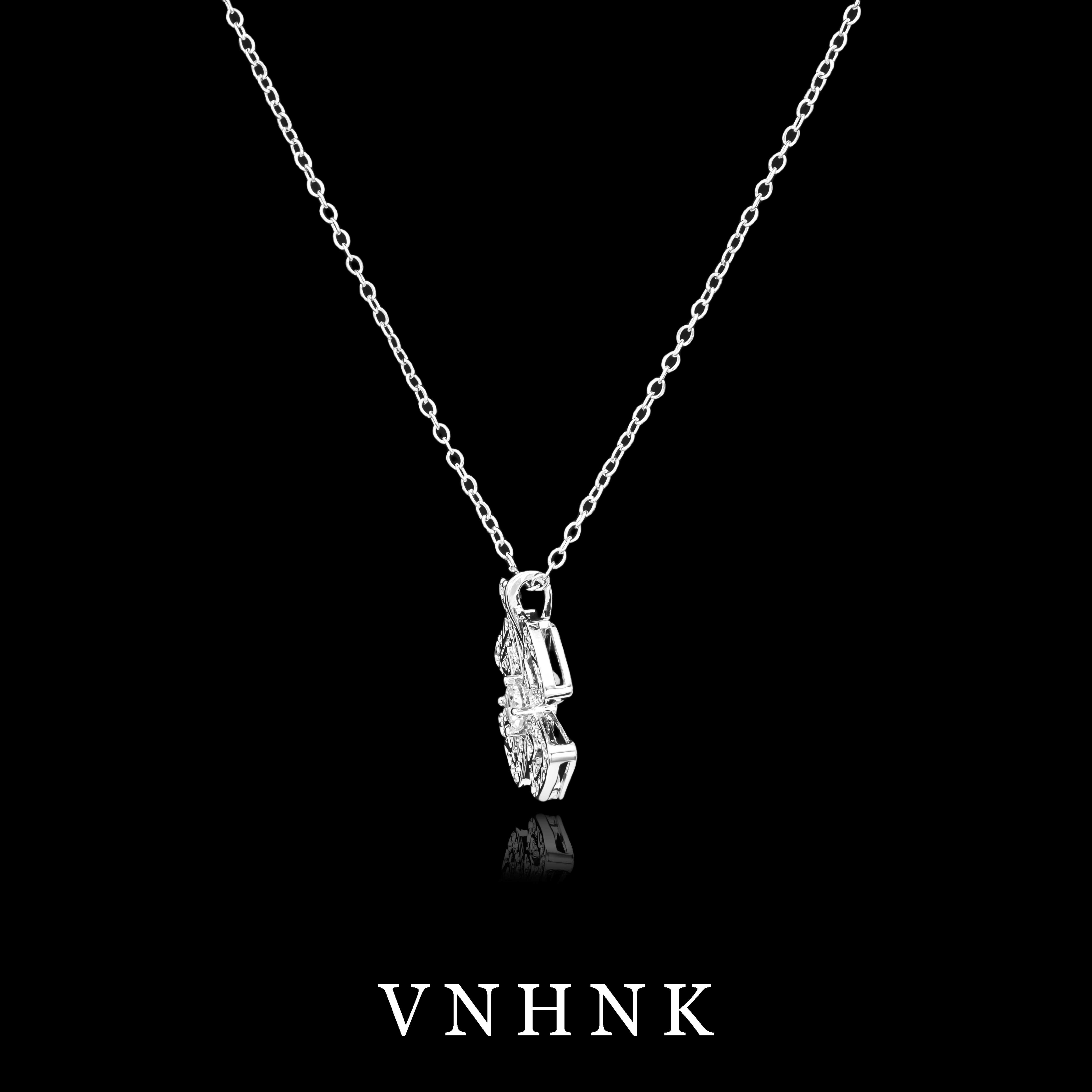 不锈钢项链 美可儿   K203     银色(46cm)气质项链