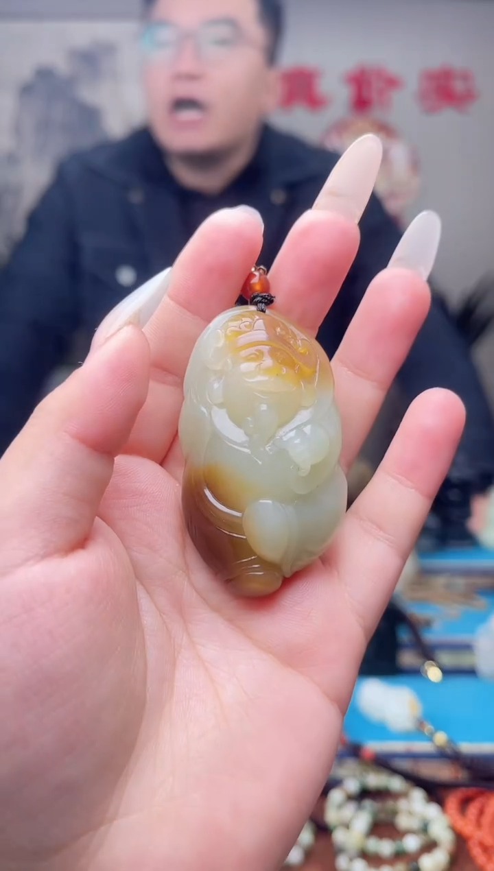 【闪购商品】和田玉挂件未镶嵌1