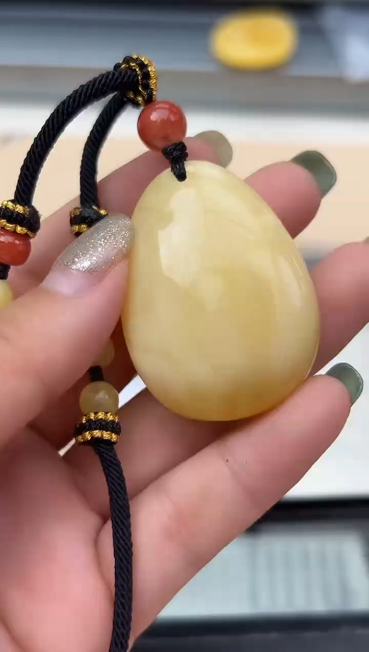 未镶嵌蜜蜡裸石蜜蜡吊坠