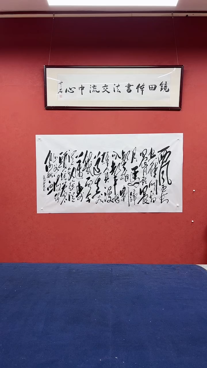 【闪购商品】书法田耕成书法反写忆秦娥娄山关