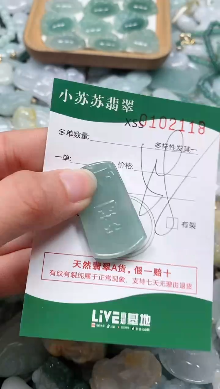 【闪购商品】翡翠颈饰未镶嵌闪购商品0102118