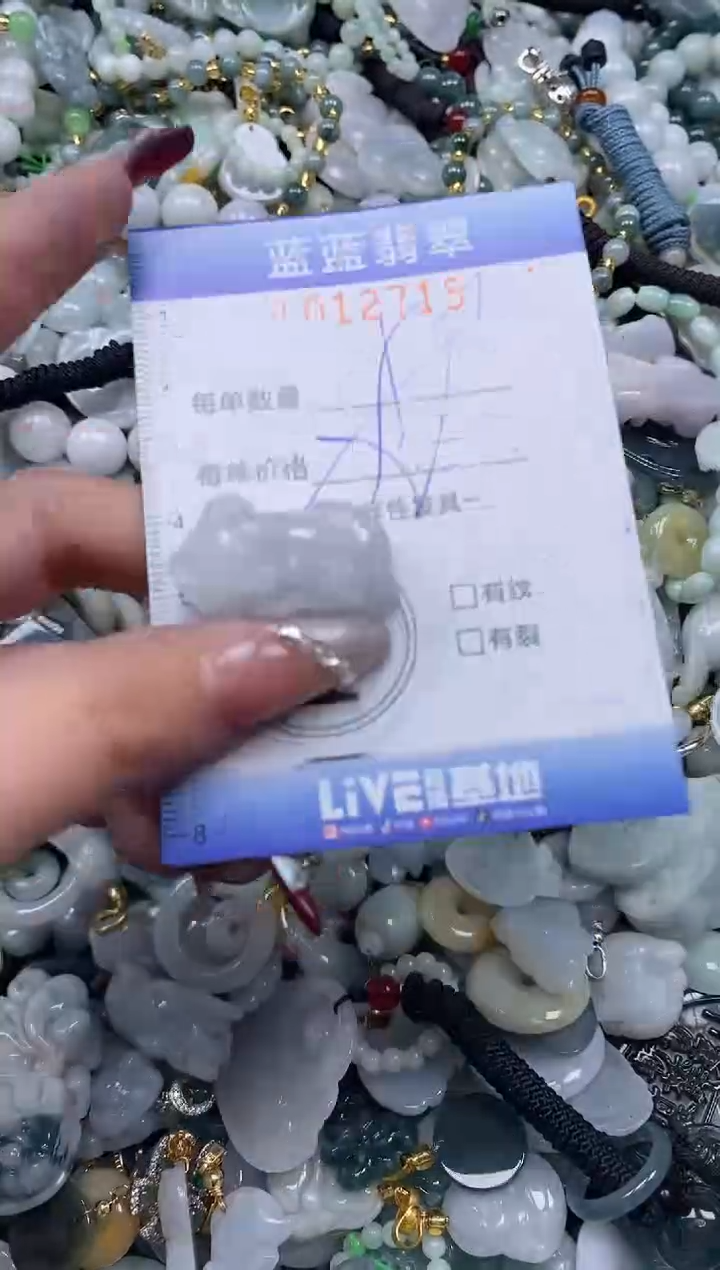 【闪购商品】翡翠颈饰未镶嵌闪购0127152多样性发其一