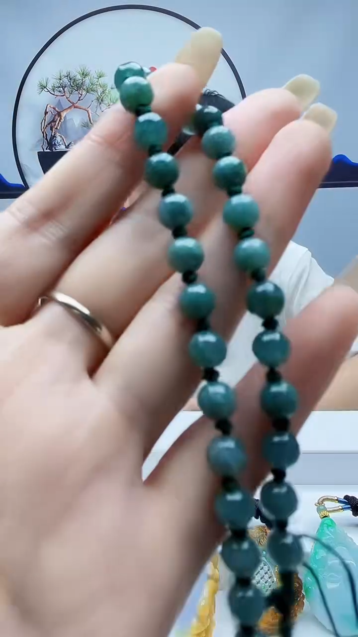 未镶嵌定制翡翠毛货挂件77