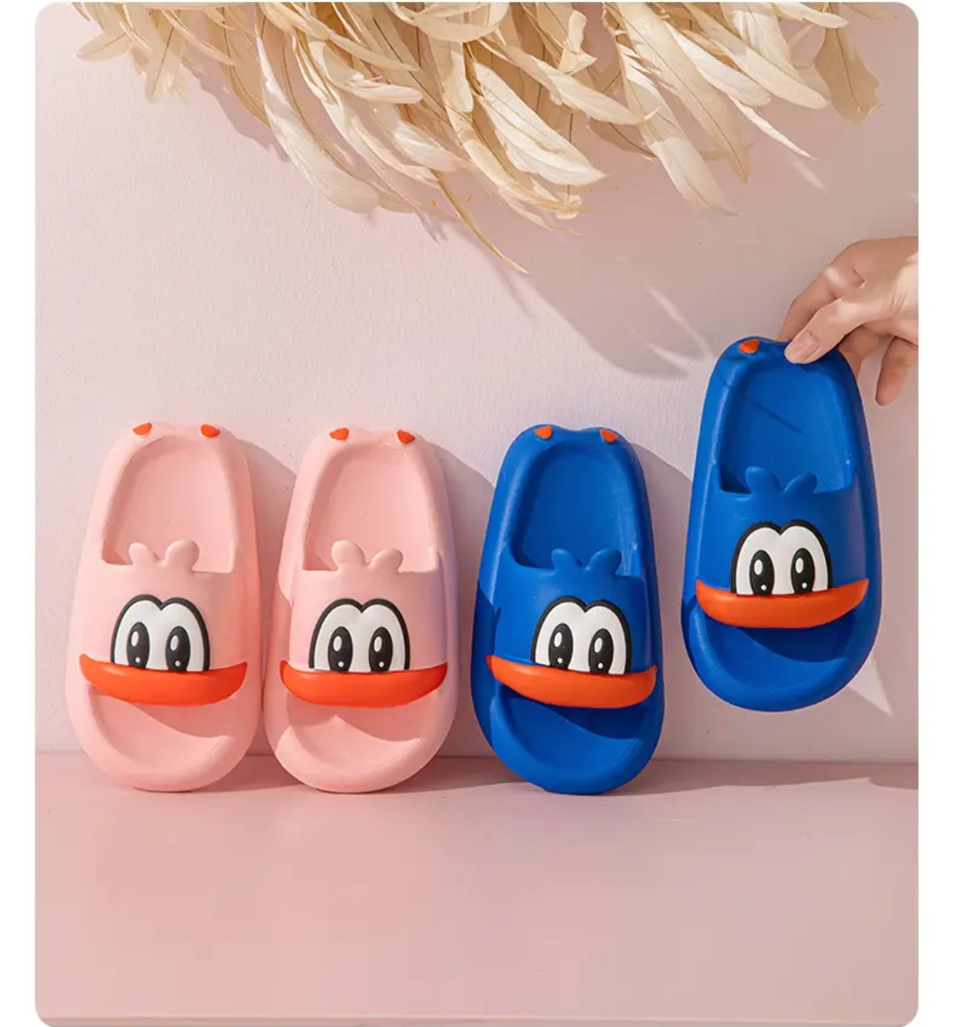 夏季可爱卡通儿童居家防滑拖鞋