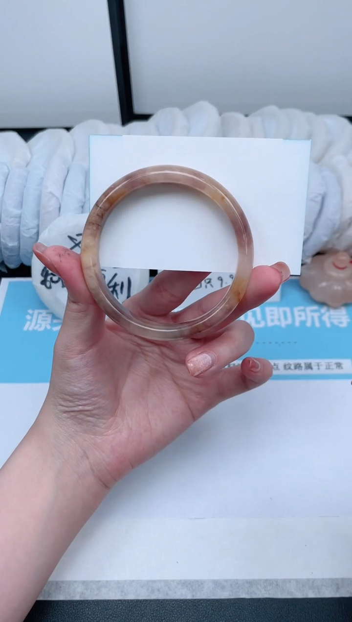 【闪购商品】石英质玉手镯未镶嵌123-58.9