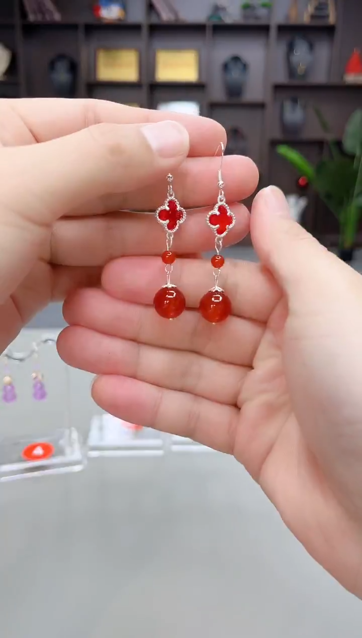 未镶嵌耳饰玛瑙/玉髓233000