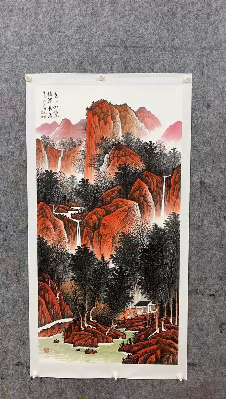 【闪购商品】国画 王连笙老师精品8平尺作品