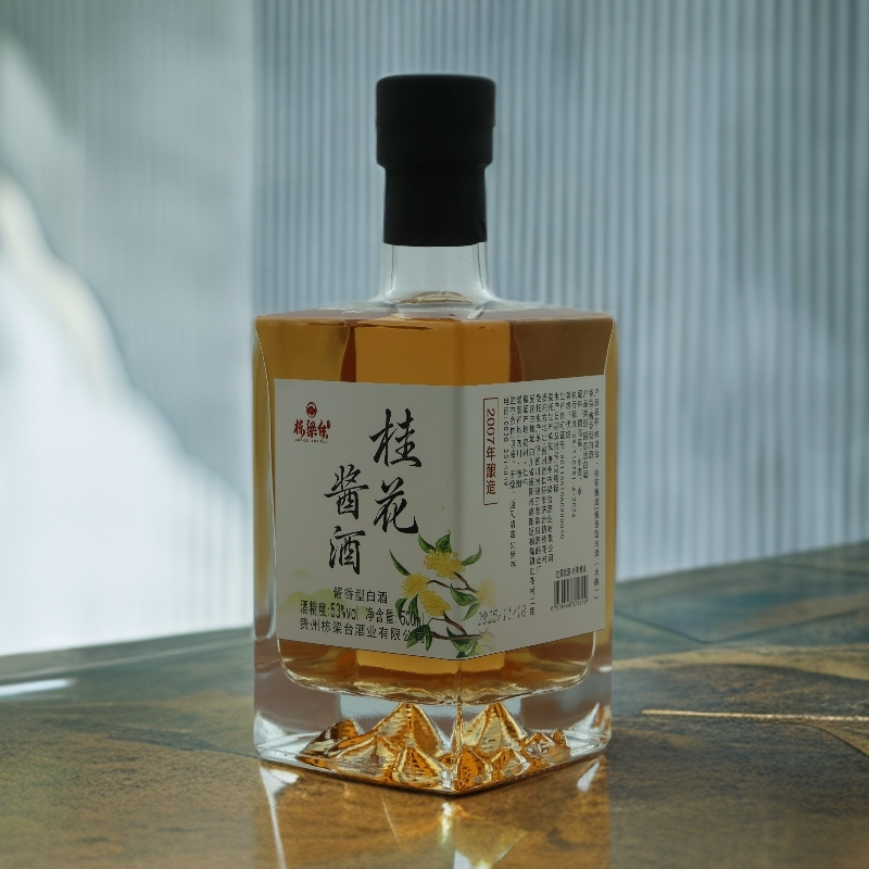 栋梁台【2005年酿造】栋梁台·桂花酱酒 酱香型（光瓶）单瓶53度500ml