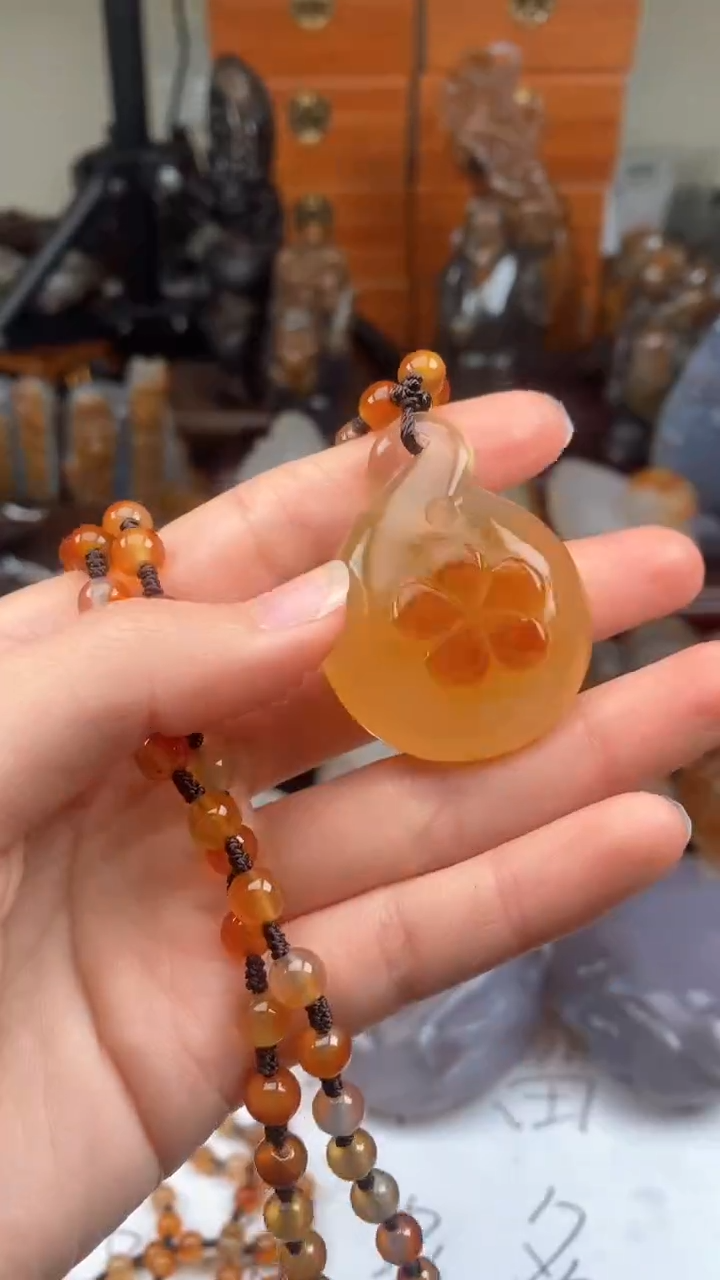 【闪购商品】玛瑙/玉髓颈饰未镶嵌AA