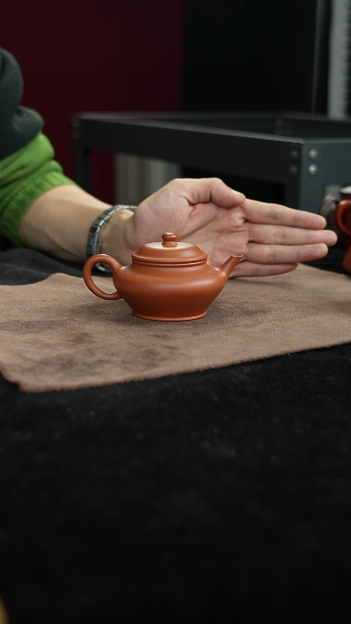 茶壶紫砂三**U实力派小虚扁全手