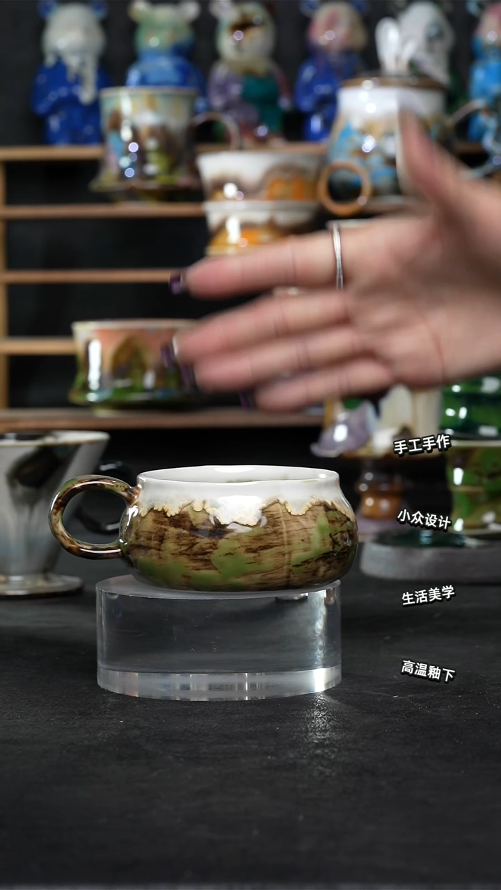 设计师款景德镇森涩手创陶瓷（食品级）119