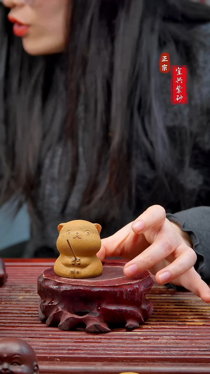 紫砂宜兴紫砂茶宠摆件