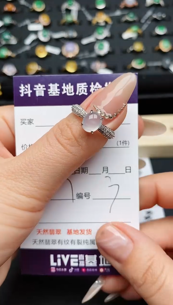 【闪购商品】翡翠戒指银S925镶嵌.............