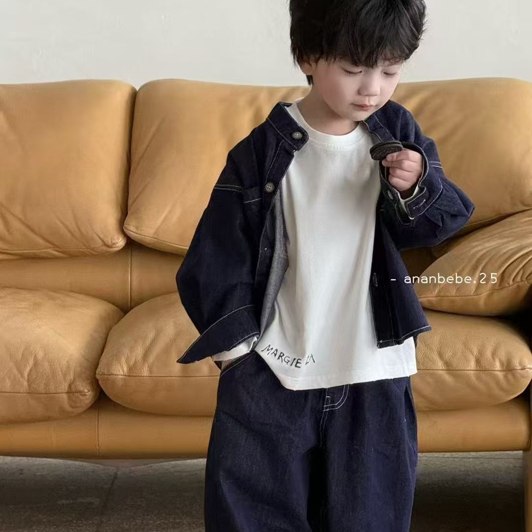 【No退换】2024新款春装实体品牌韩系童装儿童女童连帽加厚小童